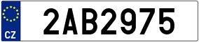 Plaka 2AB 2975