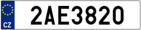 Plaka 2AE 3820