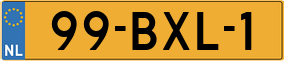 Plaka 99-BXL-1