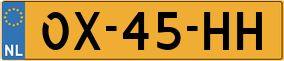 Plaka OX-45-HH